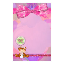 Fiesta de bienvenida al bebé de la chispa del bril  papeleria de diseño