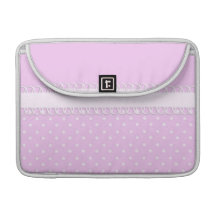 Fiesta de bienvenida al bebé en rosa funda macbook pro