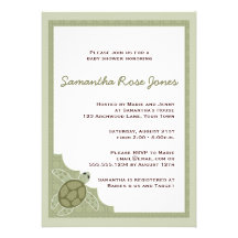 Fiesta de bienvenida al bebé linda del tema del oc invitaciones personalizada