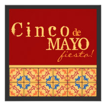 ¡Fiesta de Cinco de Mayo! Invitación feliz de la f