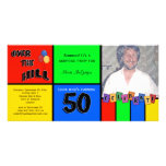 Fiesta de cumpleaños de la sorpresa de la foto de  tarjetas fotográficas 
