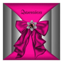 Fiesta de cumpleaños de las rosas fuertes de Quinc Invitaciones Personalizada