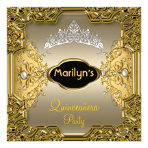 Fiesta de cumpleaños de Quinceañera décimo quinta Invitaciones Personales