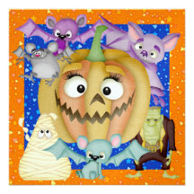 Fiesta de Halloween - SRF Invitación Personalizada