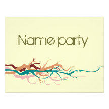 fiesta de la invitación de las llamas del colorul