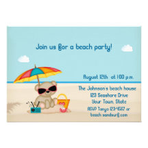 Fiesta de la playa de la arena y de la resaca comunicados