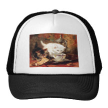 Fiesta de merienda-cena de los gatitos gorra