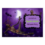 Fiesta de Spooktacular Halloween Felicitación
