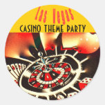 Fiesta del casino de Las Vegas Pegatinas