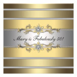 Fiesta del cumpleaños de las 50 mujeres fabulosa d invitaciones personales 