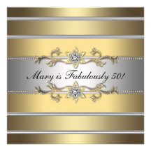 Fiesta del cumpleaños de las 50 mujeres fabulosa d invitaciones personales 