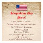 Fiesta del Día de la Independencia Invitacion Personalizada