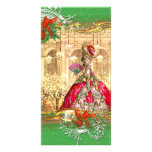 Fiesta del té del navidad de Marie Antonieta Versa Tarjetas Fotograficas