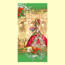 Fiesta del té del navidad de Marie Antonieta Versa tarjetas fotograficas