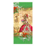 Fiesta del té del navidad de Marie Antonieta Versa Tarjetas Publicitarias A Todo Color