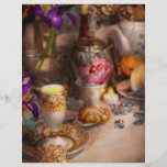 Fiesta del té - la magia de una fiesta del té tarjeta publicitaria