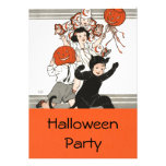 Fiesta del traje de Halloween de los niños Comunicado