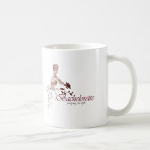 Fiesta elegante del bachelorette tazas