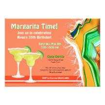 Fiesta elegante y contemporáneo de Margarita Invitaciones Personales