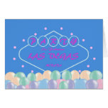 FIESTA en tarjeta en colores pastel fabulosa de lo