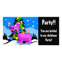 ¡Fiesta!! , Le invitan Tarjeta Personal Con Foto