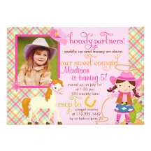 Fiesta lindo de la foto caballo rosado moderno de  anuncio personalizado