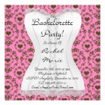 Fiesta lindo estupendo de Bachelorette Invitaciones Personalizada