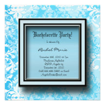 Fiesta LINDO Invitatio de Bachelorette del damasco Comunicado