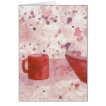 Fiesta que escapa el arte del café de CricketDiane Felicitaciones