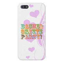 fiesta retro del bachelorette que casa la ducha nu iPhone 5 carcasa