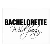 Fiesta salvaje de Bachelorette Tarjetas Postales