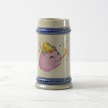 Fiesta Stein de Puggle del soplo Tazas