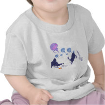 fiesta subacuático del océano camiseta