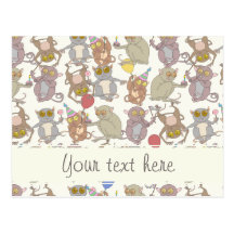 Fiesta Tarsiers, modelado Tarjetas Postales