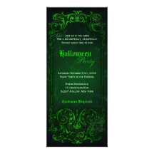 Fiesta verde horrible de Halloween del Victorian g Comunicados Personales