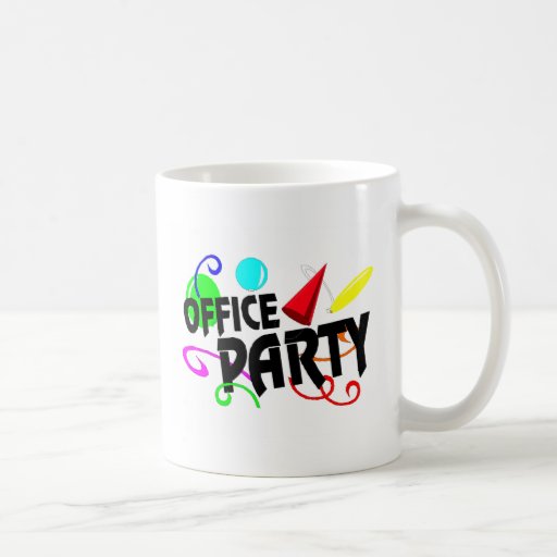 Fiestas en la oficina tazas de café