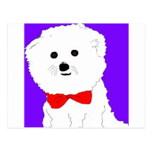 Fifi Le Bichon Frise Postal