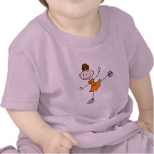 Figura anaranjada camisetas y regalos del vestido 