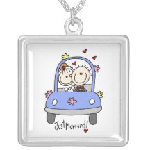 Figura apenas collar casado del palillo