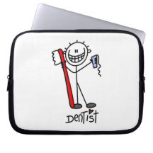 Figura básica dentista del palillo mangas computadora