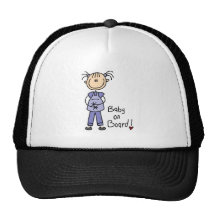 Figura bebé del palillo a bordo gorros  
