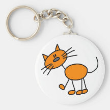 Figura camisetas y regalos del palillo del gato llavero