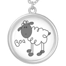 Figura collar del palillo de las ovejas