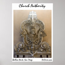 Figura de la iglesia poster