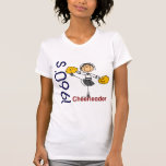figura del palillo de la animadora de los años 60 camisetas