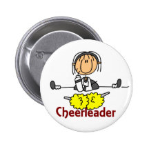 Figura del palillo de la animadora pins