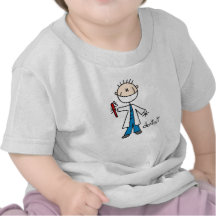 Figura del palillo del dentista camiseta