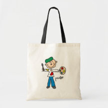 Figura del palillo del pintor bolsa