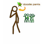 Figura Doodiepants del palillo