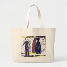 Figura en blanco bolsas de mano